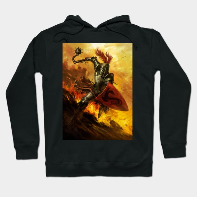 The Knight Hoodie by AlanLathwell